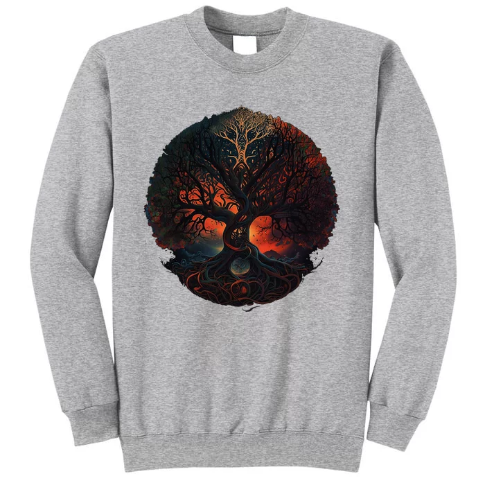 Tree Of Life Gift The Tree Of Life Meditation Tall Sweatshirt