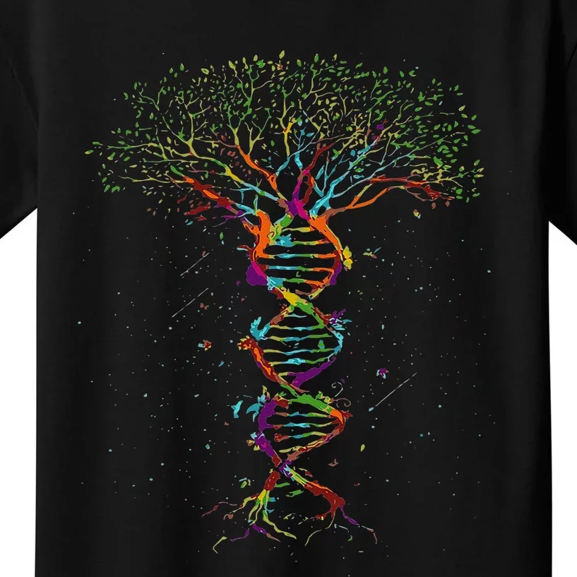 Tree Of Life DNA Fun Kids T-Shirt