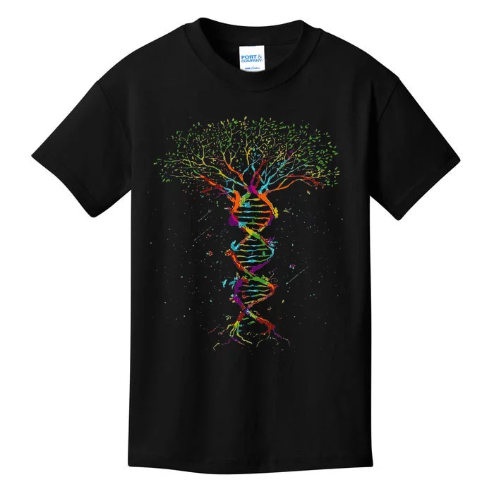 Tree Of Life DNA Fun Kids T-Shirt