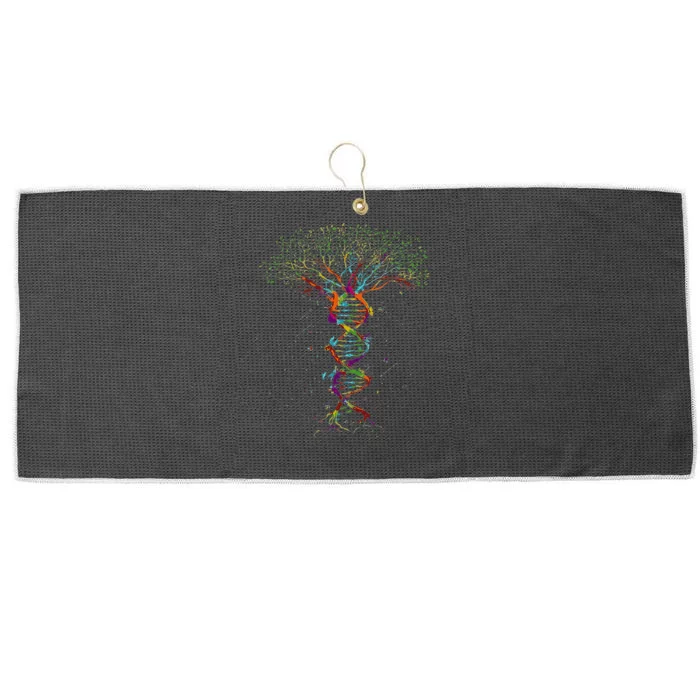 Tree Of Life DNA Fun Large Microfiber Waffle Golf Towel