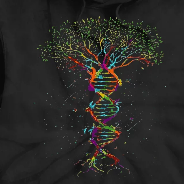 Tree Of Life DNA Fun Tie Dye Hoodie