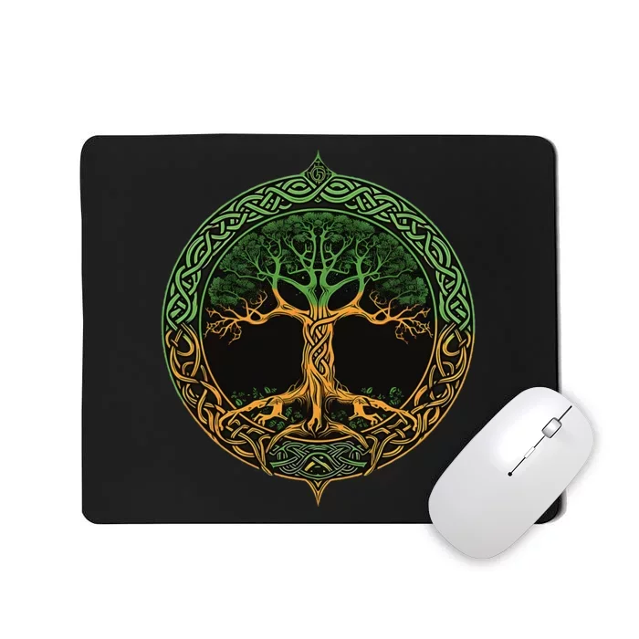 Tree Of Life Yggdrasil Mousepad