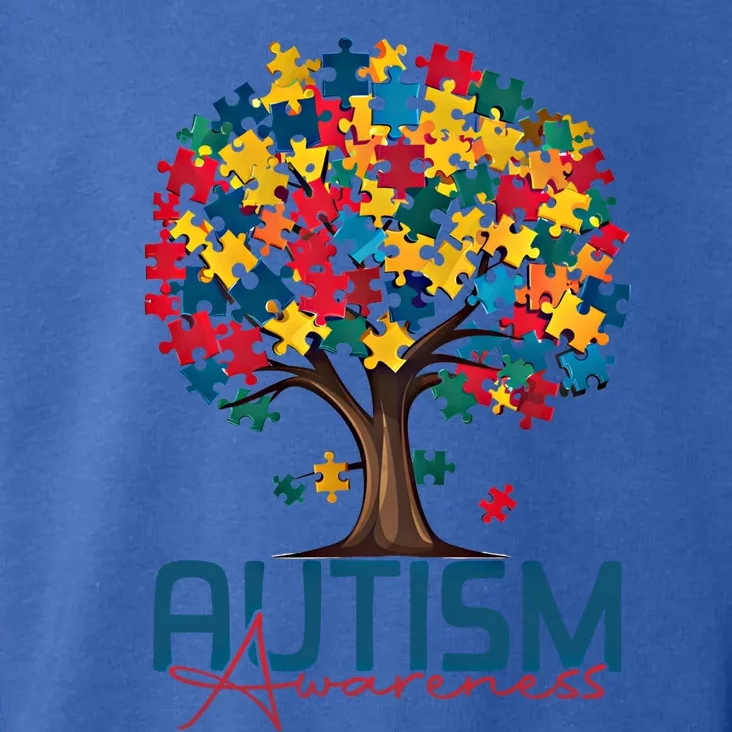 Tree Of Life Autism Awareness Month Funny Asd Supporter Gift Toddler Hoodie