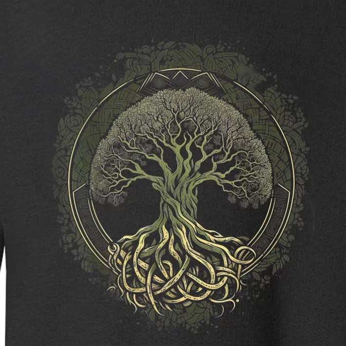 Tree Of Life Viking Midgard Thor Walhalla Toddler Sweatshirt