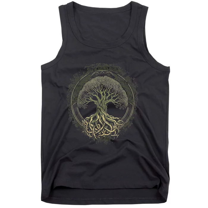 Tree Of Life Viking Midgard Thor Walhalla Tank Top