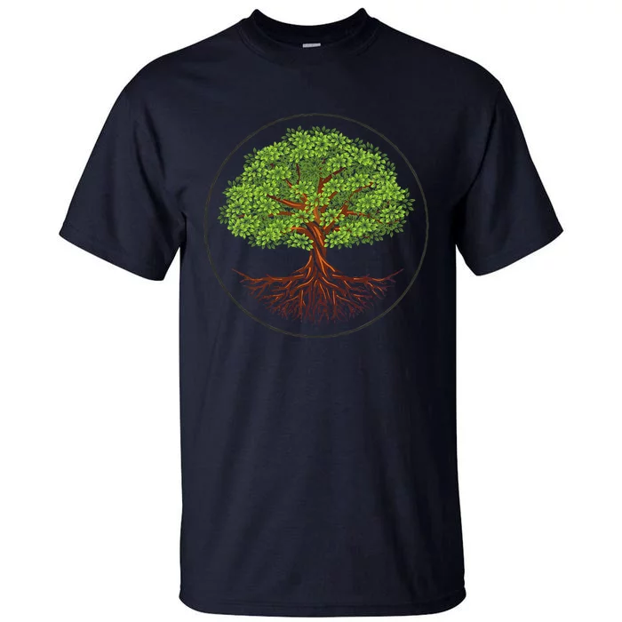 Tree Of Life Save Forests Climate Change Arbor Day Plants Tall T-Shirt