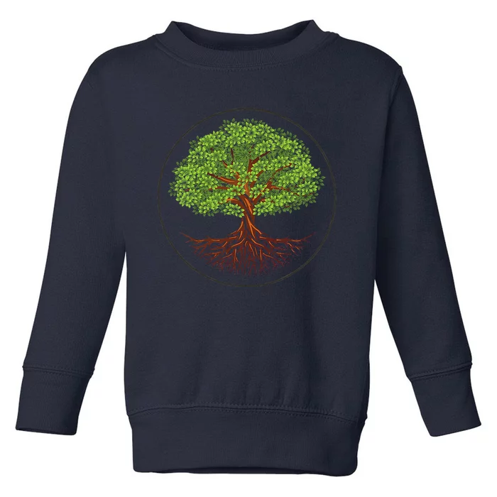 Tree Of Life Save Forests Climate Change Arbor Day Plants Toddler Sweatshirt