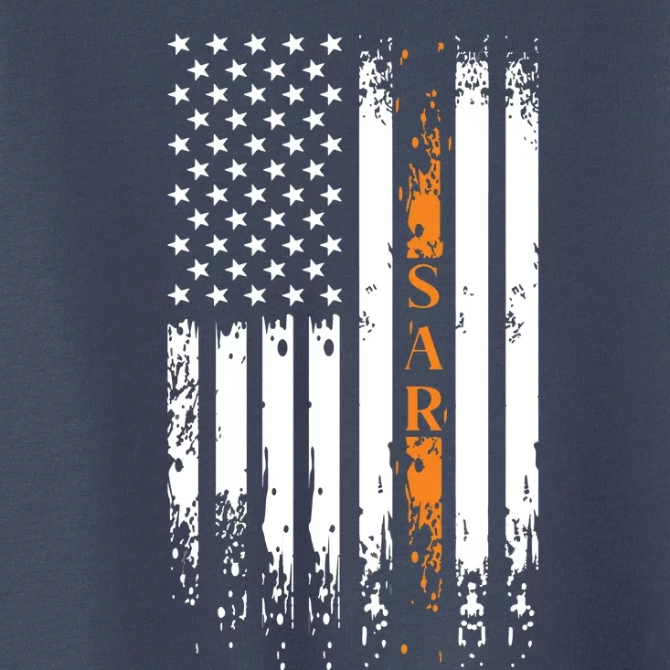 Thin Orange Line Search And Rescue Team SAR Toddler T-Shirt