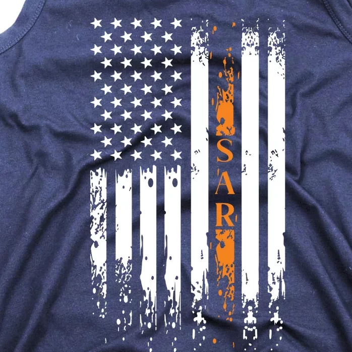 Thin Orange Line Search And Rescue Team SAR Tank Top