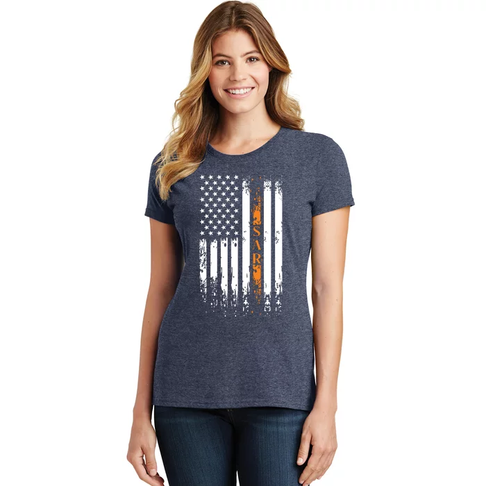 Thin Orange Line Search And Rescue Team SAR Women's T-Shirt