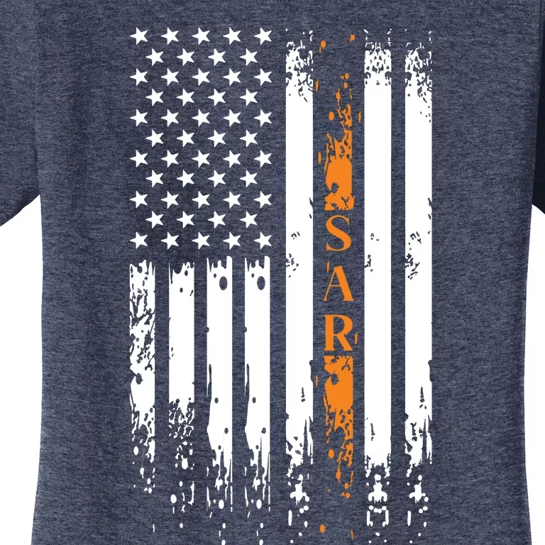 Thin Orange Line Search And Rescue Team SAR Women's T-Shirt