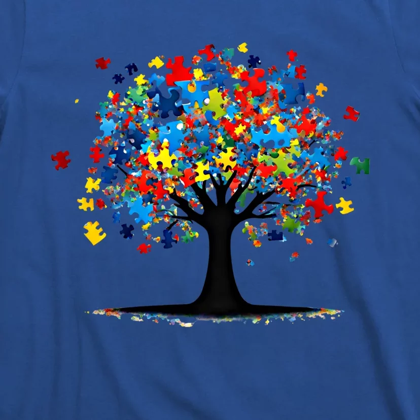 Tree Of Life Autism Awareness Day Autistic Gift T-Shirt