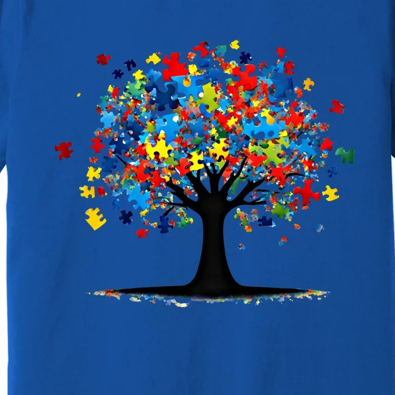 Tree Of Life Autism Awareness Day Autistic Gift Premium T-Shirt