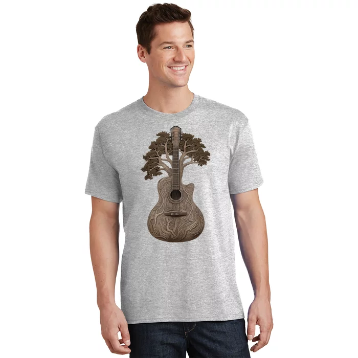 Tree Of Life Acoustic Guitar T-Shirt