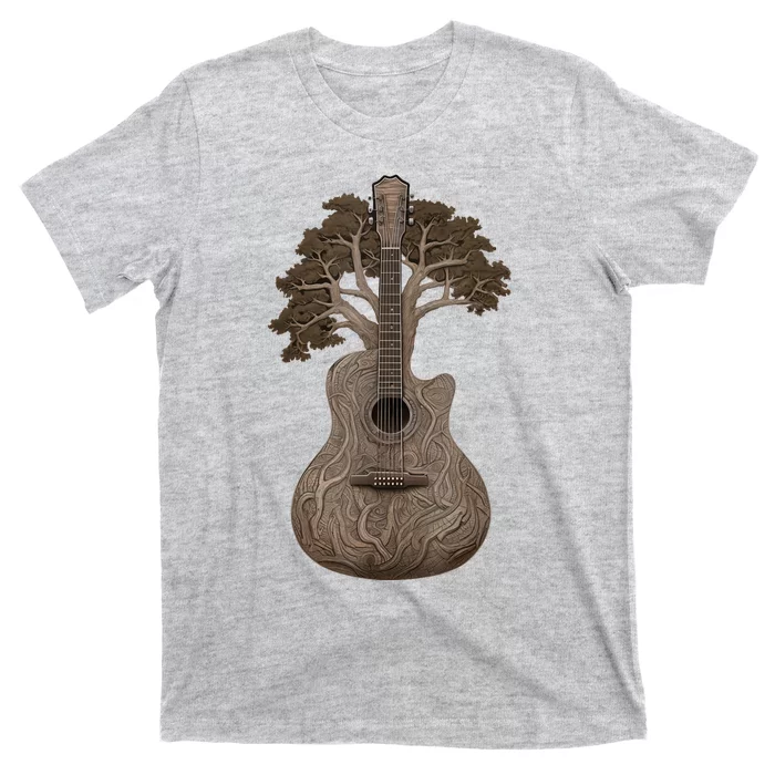 Tree Of Life Acoustic Guitar T-Shirt