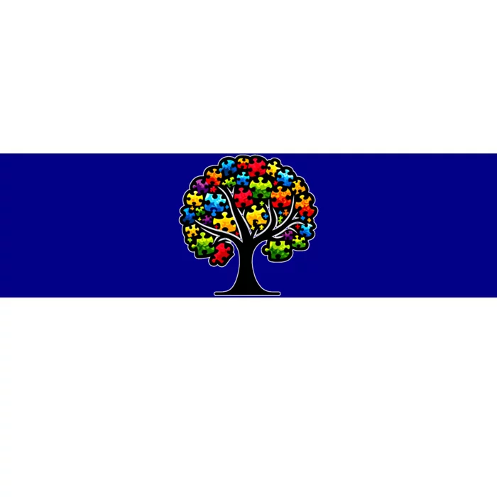 Tree Of Life Autism Awareness Month Funny Asd Supporter Gift Bumper Sticker