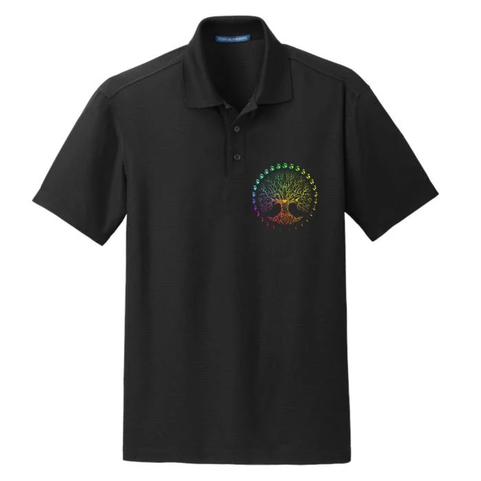 Tree Of Life Phases Of The Moon Gift Dry Zone Grid Performance Polo