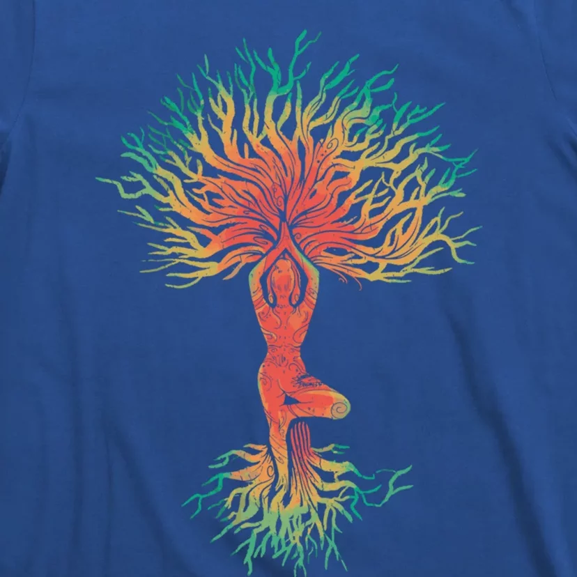 Tree Of Life Meditation Spiritual Buddhism Yoga Zen Namaste Funny Gift T-Shirt