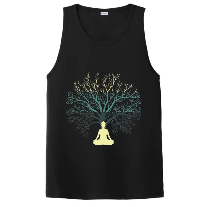 Tree Of Life Yoga Zen Meditation Buddhism Spiritual Performance Tank