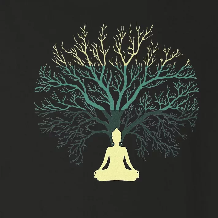 Tree Of Life Yoga Zen Meditation Buddhism Spiritual Toddler Long Sleeve Shirt