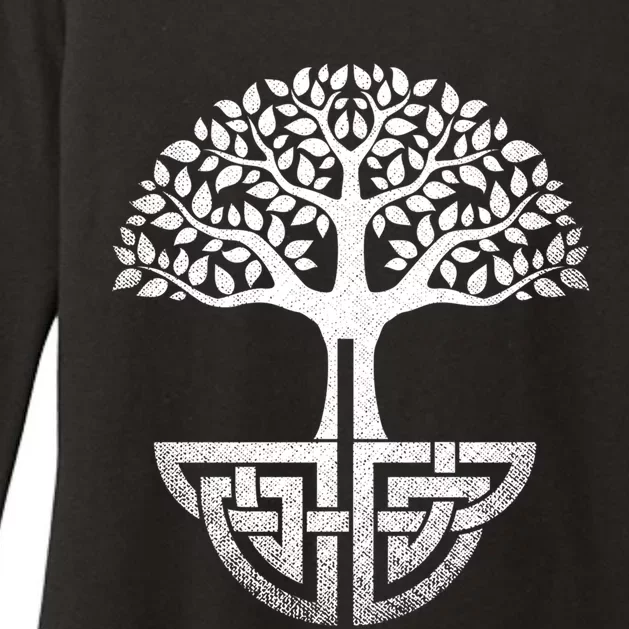 Tree Of Life Gift Spiritual Yoga Esoteric Gaelic And Celtic Gift Womens CVC Long Sleeve Shirt