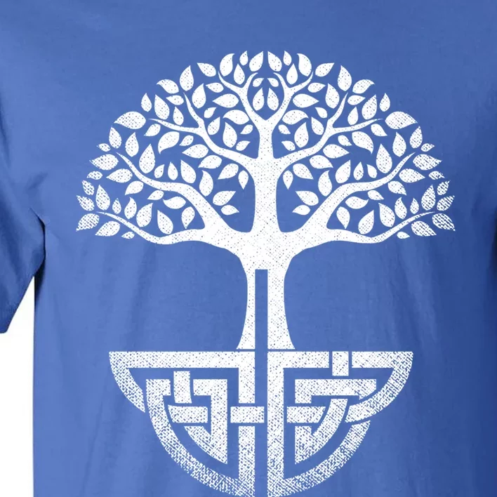 Tree Of Life Gift Spiritual Yoga Esoteric Gaelic And Celtic Gift Tall T-Shirt