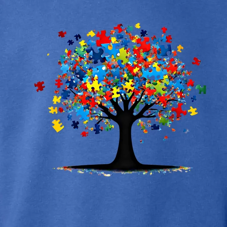 Tree Of Life Autism Awareness Day Autistic Gift Toddler Hoodie