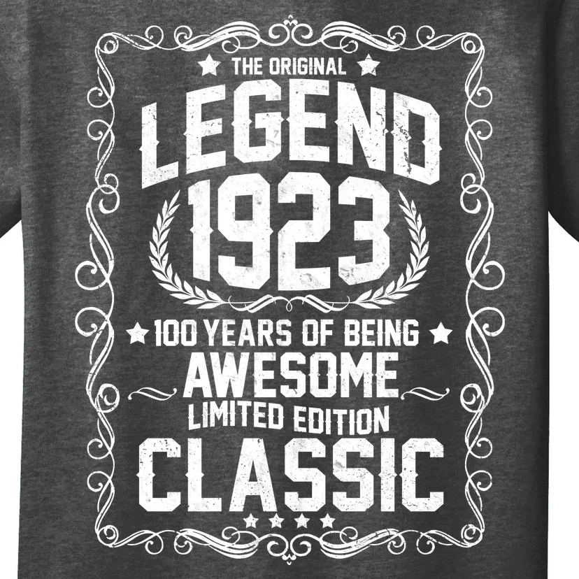 The Original Legend 1923 100th Birthday T-Shirt