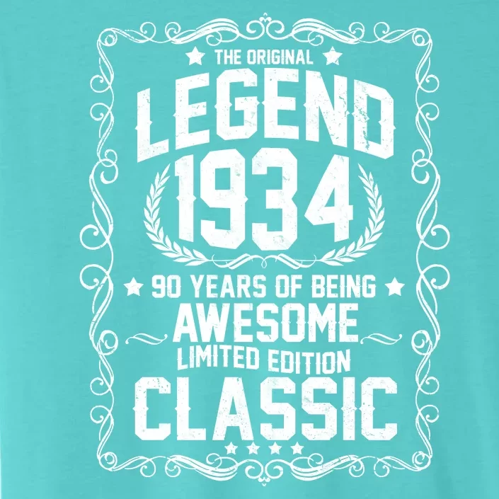 The Original Legend 1934 90th Birthday ChromaSoft Performance T-Shirt