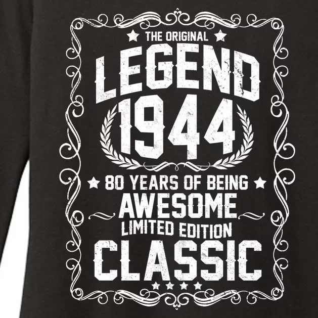 The Original Legend 1944 80th Birthday Womens CVC Long Sleeve Shirt