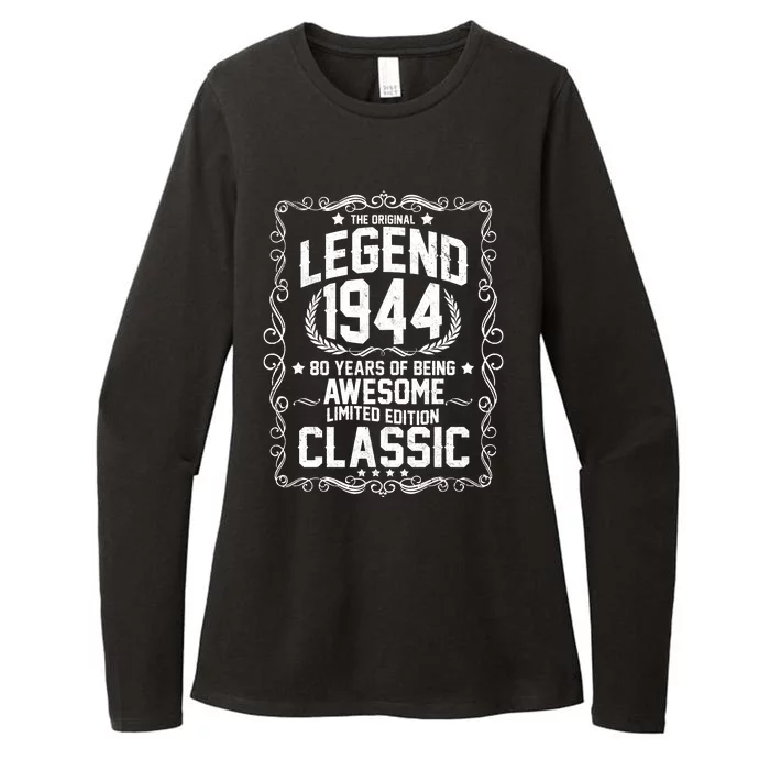 The Original Legend 1944 80th Birthday Womens CVC Long Sleeve Shirt