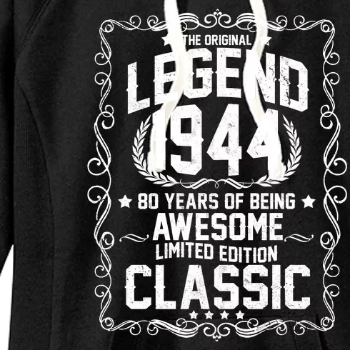 The Original Legend 1944 80th Birthday Women's Fleece Hoodie