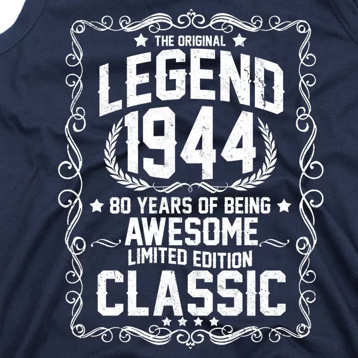 The Original Legend 1944 80th Birthday Tank Top