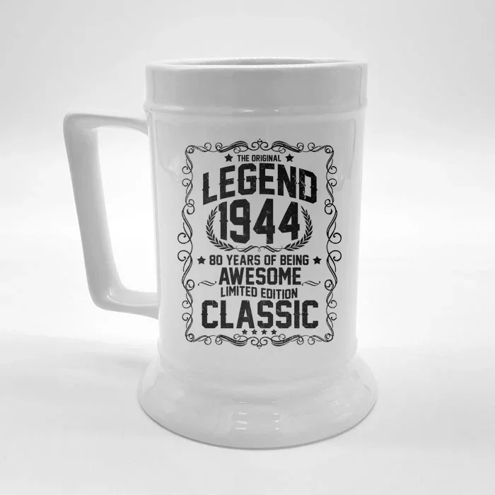 The Original Legend 1944 80th Birthday Front & Back Beer Stein