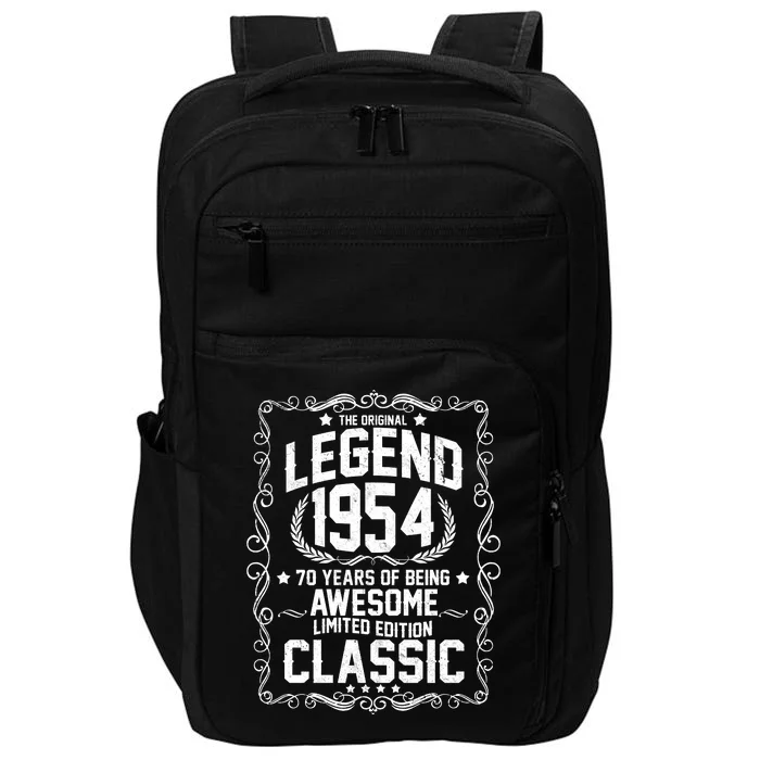 The Original Legend 1954 70th Birthday Impact Tech Backpack