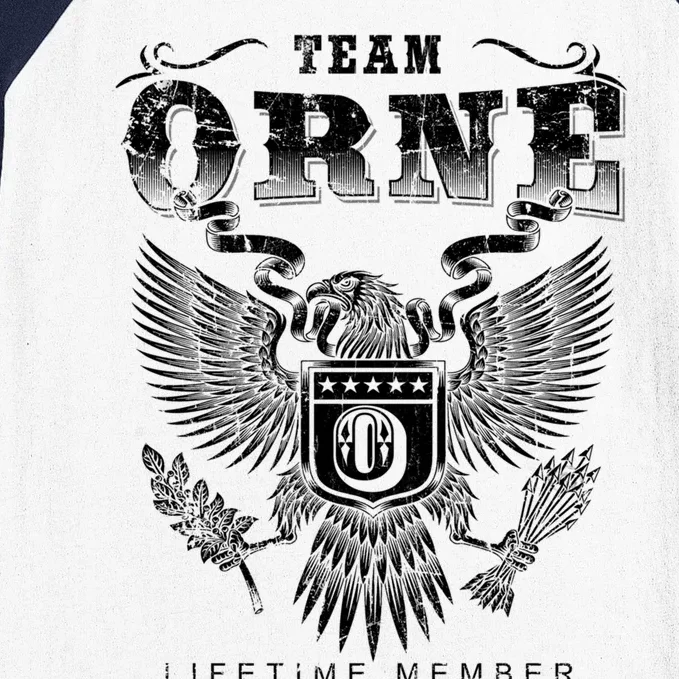 Team Orne Lifetime Member Orne Name Great Gift Baseball Sleeve Shirt