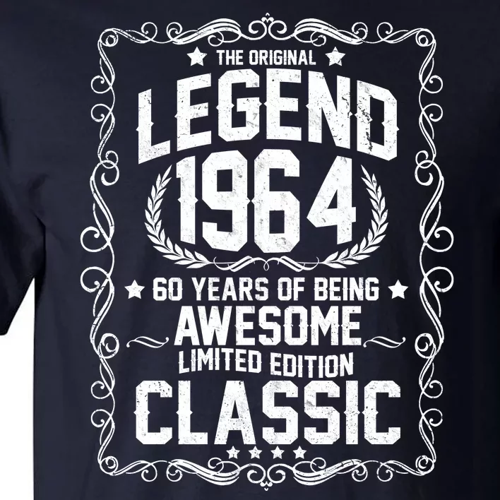 The Original Legend 1964 60th Birthday Tall T-Shirt