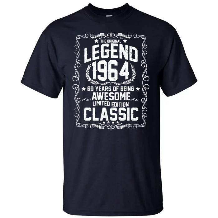 The Original Legend 1964 60th Birthday Tall T-Shirt