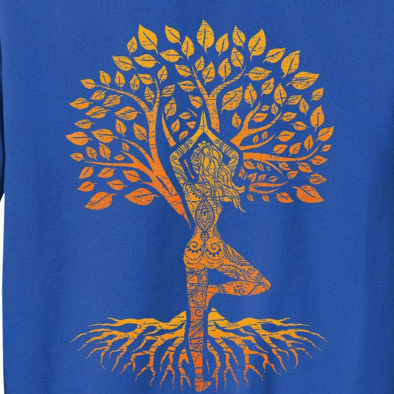 Tree Of Life Yoga Chakra Haka Tall Sweatshirt