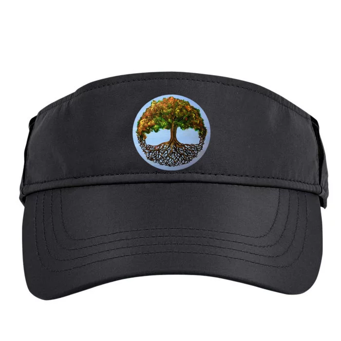 Tree Of Life Painting Adult Drive Performance Visor