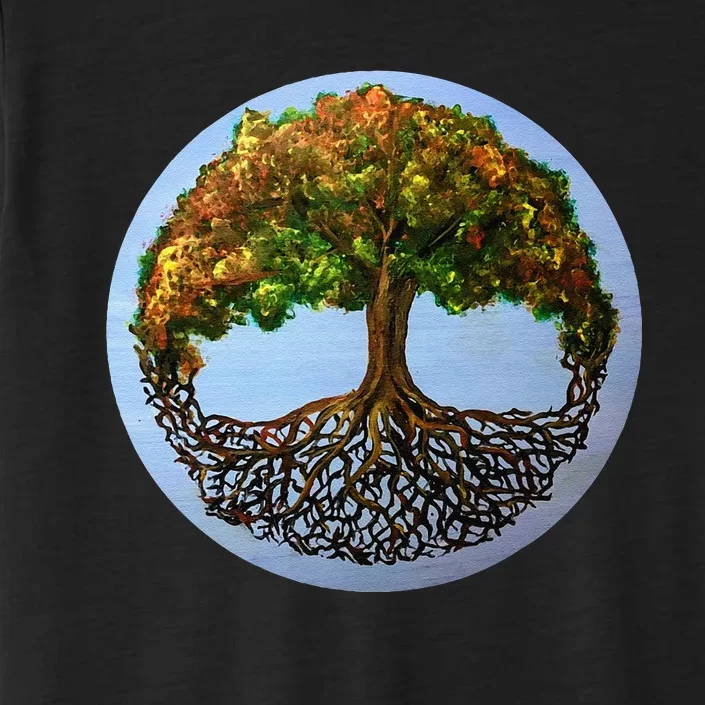 Tree Of Life Painting ChromaSoft Performance T-Shirt