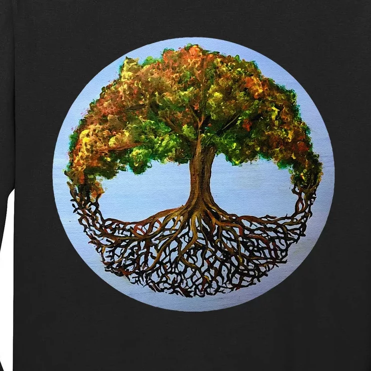 Tree Of Life Painting Tall Long Sleeve T-Shirt