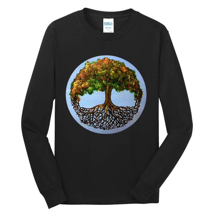 Tree Of Life Painting Tall Long Sleeve T-Shirt