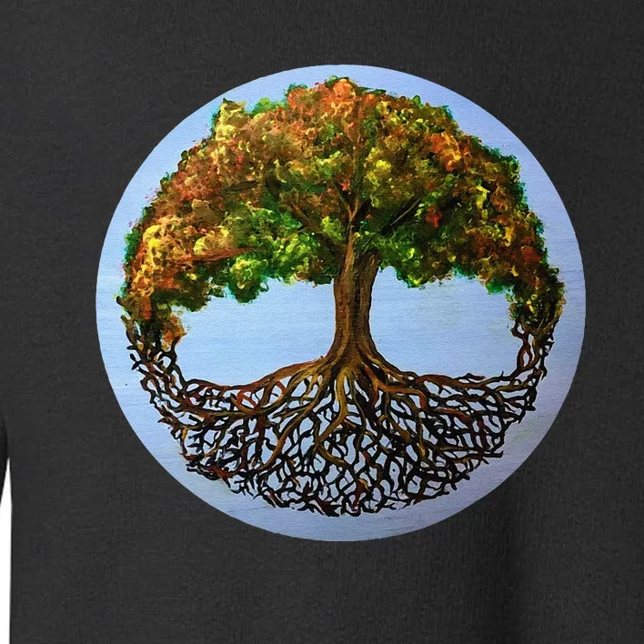 Tree Of Life Painting Toddler Sweatshirt