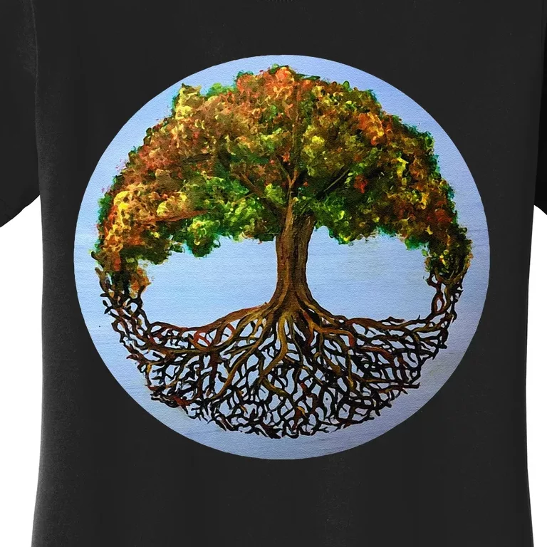 Tree Of Life Painting Women's T-Shirt