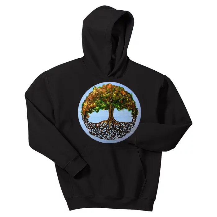 Tree Of Life Painting Kids Hoodie