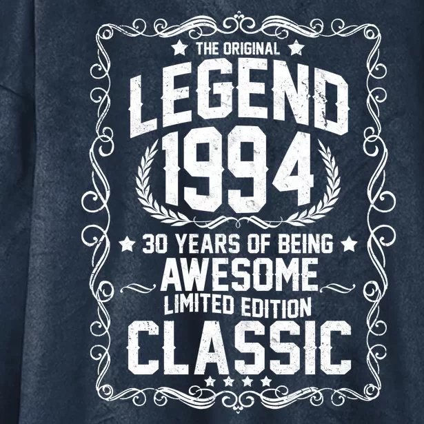 The Original Legend 1994 30th Birthday Hooded Wearable Blanket