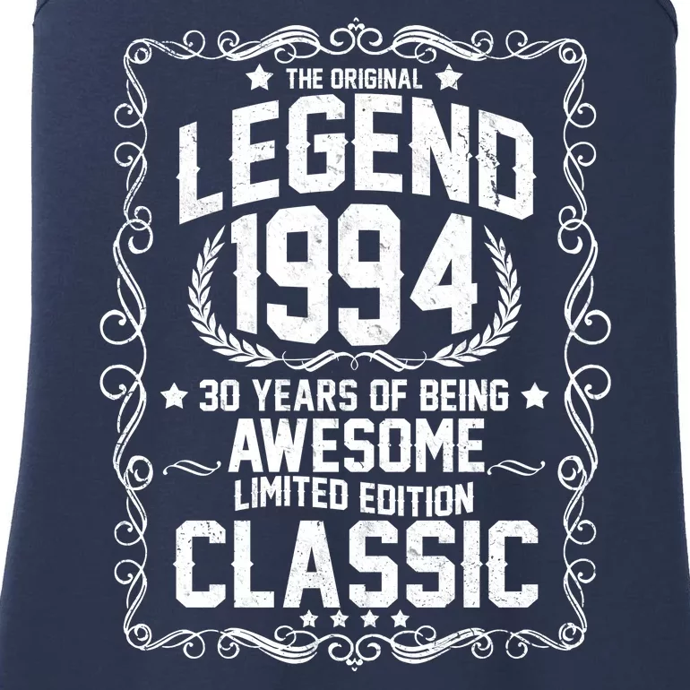 The Original Legend 1994 30th Birthday Ladies Essential Tank