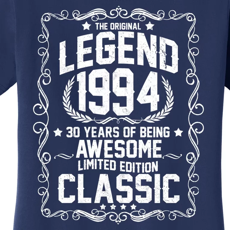 The Original Legend 1994 30th Birthday Women's T-Shirt