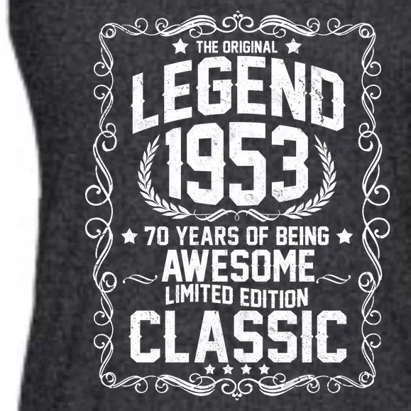 The Original Legend 1953 70th Birthday Ladies Essential Flowy Tank